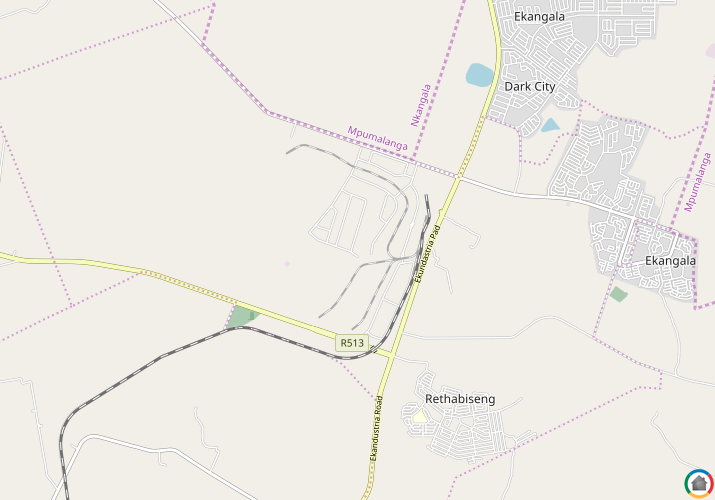 Map location of Ekandustria